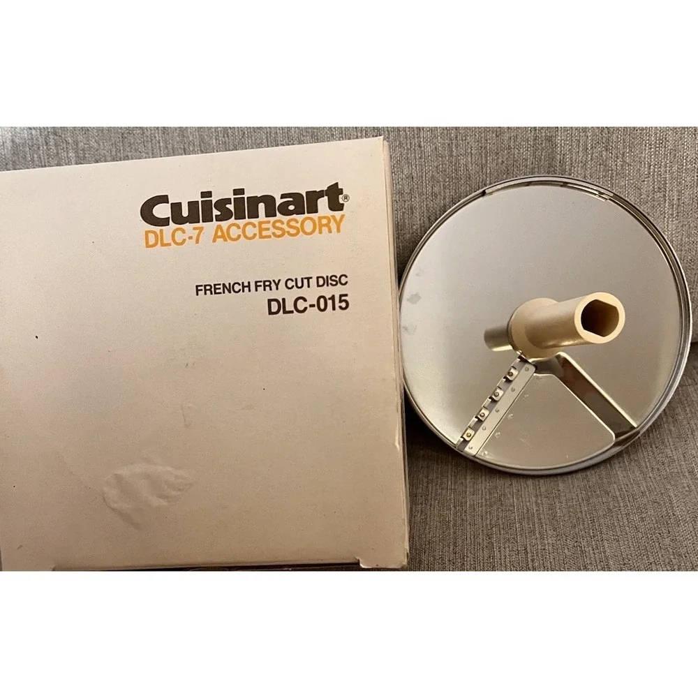 Cuisinart DLC-015 French Fry Cut Disc DLC-7 Food Processor Attachment NOS w/ Box